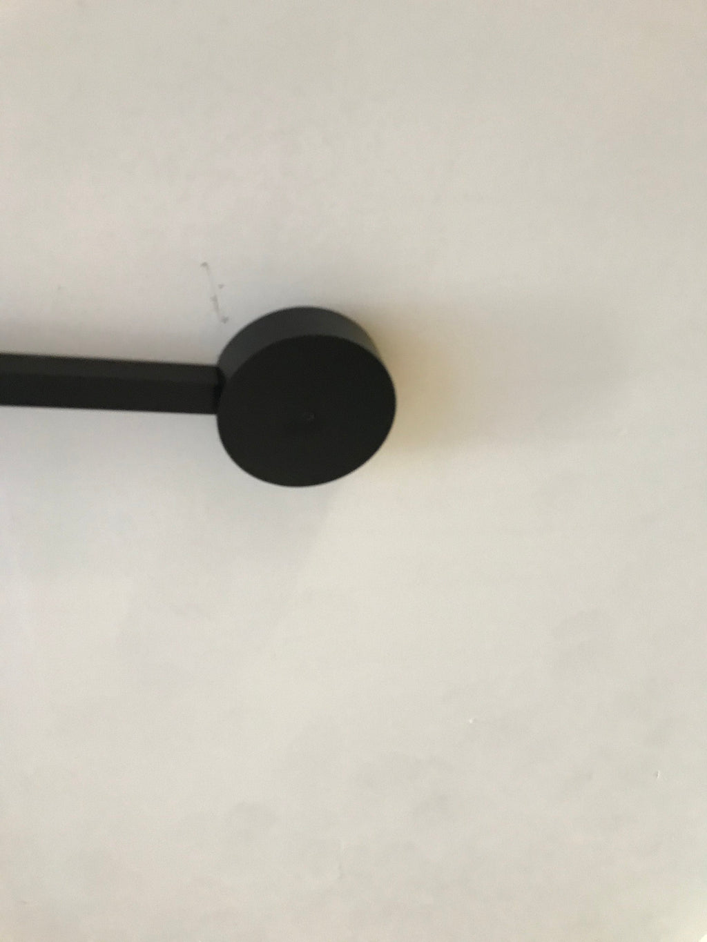 Modern Track light Black with Walnut